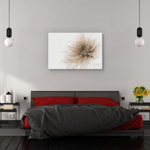 Tablou canvas - Demnitate, Flori, Flori, Luminos, Alb, 80 x 120 cm - Img 2