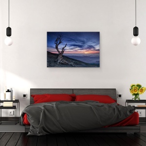 Tablou canvas - Dincolo De Cer, Peisaj, Panorama, Cetos, Apus De Soare, 60 x 90 cm - Img 3