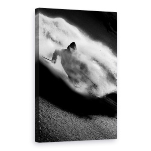 Tablou canvas - Echitatie, Freeride, Schi, Iarna, Tignes, Franta, 40 x 60 cm