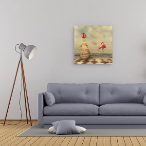 Tablou canvas - Eyeland, Ochi, Frate Mai Mare, Privind, Vedere, 60 x 60 cm - Img 2