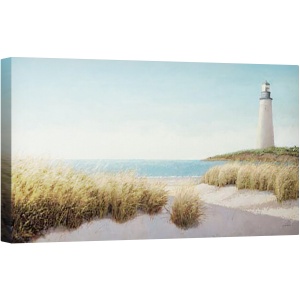 Tablou canvas - Far langa mare, 50 x 100 cm