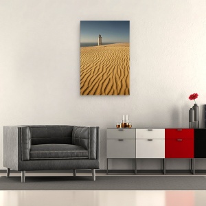 Tablou canvas - Farul Din Desert, Peisaj, Turn, Arhitectura, 40 x 60 cm - Img 2