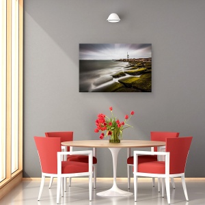 Tablou canvas - Farul Ijmuiden, Olanda, Turn, Arhitectura, 60 x 90 cm - Img 4