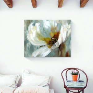 Tablou canvas floare alba primavara 40x50 cm
