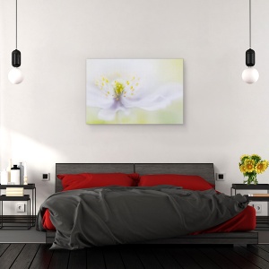 Tablou canvas - Floare, Moale, Fragil, Bland, 80 x 120 cm - Img 3