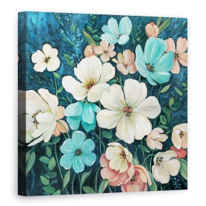 Tablou canvas - Flori, Lalele Colorate, Pictura, 60 x 60 cm