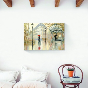 Tablou decorativ Paris cu Turnul Eiffel pe canvas
