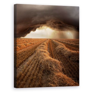Tablou canvas - Furtuna, Fulgere, Furtuna, Nor, 60 x 75 cm