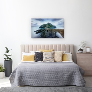 Tablou canvas - Games Of Thrones, Spania, Bermeo, Pod, Arc, 50 x 80 cm - Img 3