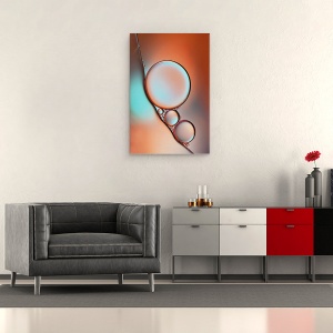 Tablou canvas - Glimmer, Stralucitor, Pastel, Apa, Ulei, 40 x 60 cm - Img 2