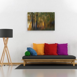 Tablou canvas - Impresie De Toamna 1, Copaci, Frunze, 60 x 90 cm - Img 2