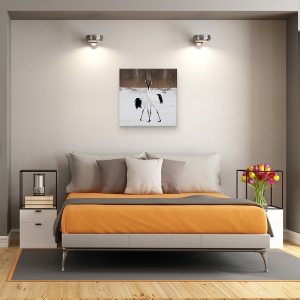 Tablou canvas - In Dragoste, Macarale, Macara, Danseaza, Japonia, Hokkaido, 60 x 60 cm - Img 3