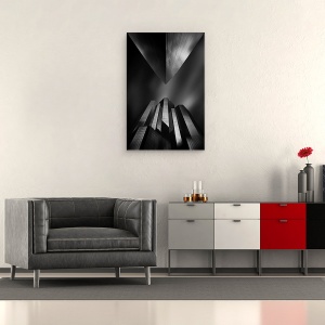 Tablou canvas - Infruntarea Titanului, Arhitectura, Cladire, Aparare, Paris, Oras, 40 x 60 cm - Img 2