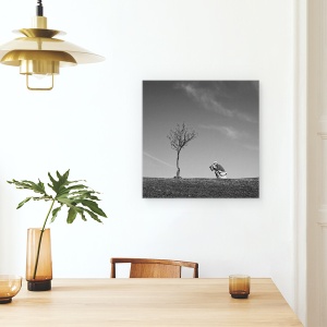 Tablou canvas - Inspiratie, Baie, Nevoie, Umor, 90 x 90 cm - Img 4