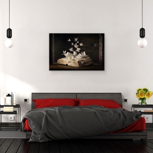 Tablou canvas - Lepidopterologie, Carte, Lectura, Gratuit, 40 x 60 cm - Img 3