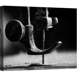 Tablou canvas - Masina de Cusut, Ac, Macro, Natura Moarta, Coase, Cusut, tesatura, 50 x 70 cm