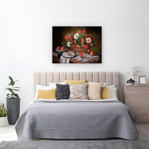 Tablou Canvas - Natura Moarta Colorata 3, 75 x 100 cm - Img 3