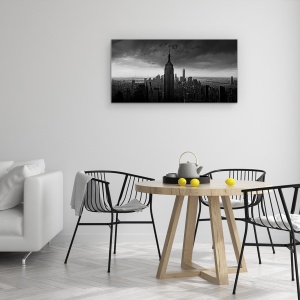Tablou Canvas - New York Rockefeller View, Arhitectura, Manhattan, Oras, 50 x 100 cm - Img 4