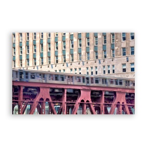 Tablou Canvas - New York, Tren, Pod, 60 x 90 cm