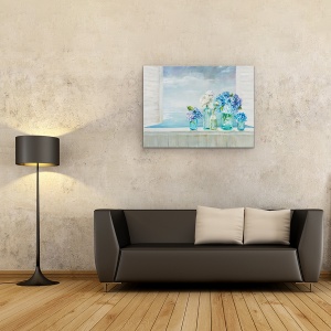 Tablou canvas - O zi frumoasa la plaja, 75 x 100 cm - Img 2