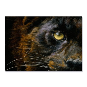 Tablou Canvas - Ochi de panterai, 75 x 100 cm