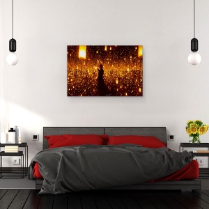 Tablou canvas - Oglinzi In Infinit, Portret, Expozitie, Arta, 40 x 60 cm - Img 3