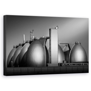 Tablou canvas - Oua, Arhitectura, Industrie, Industrial, Siloz, Silozuri, 50 x 80 cm