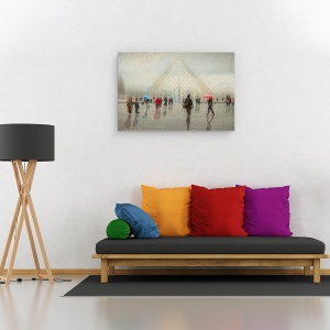 Tablou canvas - Ploaie In Paris, Franta, 60 x 90 cm - Img 2