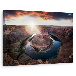 Tablou canvas - Potcoava, Indoit, Arizona, Pagina, Canion, 40 x 60 cm