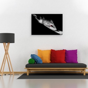 Tablou canvas - Prins In Pacat, Schi, Freeride, Zapada, Tignes, Franta, 60 x 90 cm - Img 2