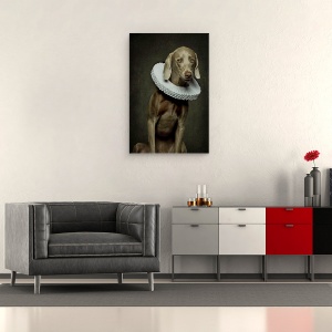 Tablou canvas - Roos, Caine, Studio, Pet, Animal, 60 x 90 cm - Img 2