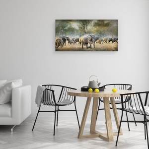 Tablou canvas - Salbatic I, Animale, 50 x 100 cm - Img 4