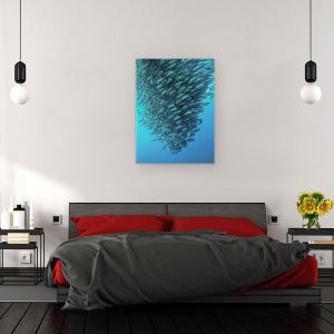 Tablou canvas - Scolind Pestii, Scoala, Jackfish, Alona, 75 x 100 cm - Img 3