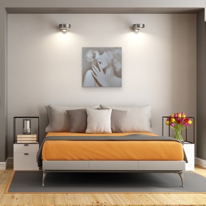 Tablou canvas - Senzualitate, Senzual, Senzualitate, Dorinta, Atractie, Seductie, 90 x 90 cm - Img 3