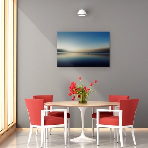 Tablou canvas - Singur Pe Undeva, Barca, Apa, Mare, Ocean, 40 x 60 cm - Img 4