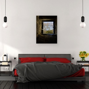 Tablou canvas - Speranta, Panza De Paianjen, Castel, Vara, Web, 75 x 100 cm - Img 3