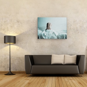 Tablou canvas - Stare De Spirit, Pasiune, Stare De Spirit, Emotie, Sentiment, Pat, 50 x 70 cm - Img 2