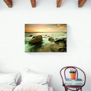 Tablou canvas ocean apus 60x90 cm