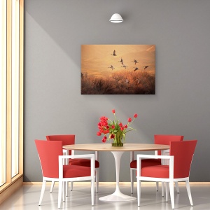 Tablou canvas - Timp Pretios, Macara, Macarale, Zbor, Formatie, 60 x 90 cm - Img 4