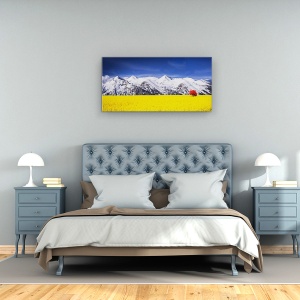 Tablou Canvas - Toamna, Culoare, Frunzis, Artar, 50 x 100 cm - Img 3