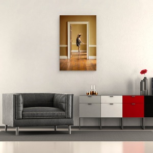 Tablou canvas - Usa, Balet, Balerina, Camera, Pozeaza, Danseaza, 40 x 60 cm - Img 2