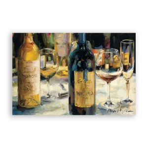 Tablou Canvas - VIn, Vintage, Pahar, 80 x 120 cm