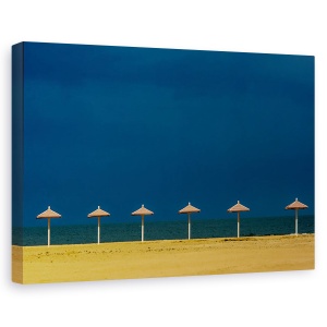 Tablou canvas - Vine Uraganul, Vacanta, Sarbatori, Plaja, Nisip, Tarm, 40 x 60 cm