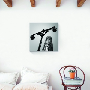 Tablou decorativ canvas vintage Flatiron New York 60 x 60 cm