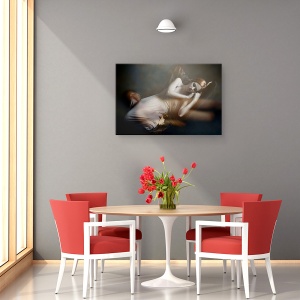 Tablou canvas - Vise Interzise, Portret, Visand, Dormind, Odihna, Rest, 40 x 60 cm - Img 4