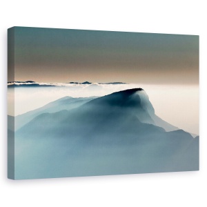 Tablou canvas - Voile Alpin, Peisaj, Munte, Nor, 40 x 60 cm