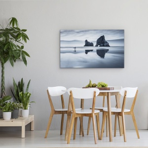 Tablou canvas - Wharariki Vis, Wharariki, Noua Zeelanda, Surf, Surf, Sport, 50 x 80 cm - Img 4
