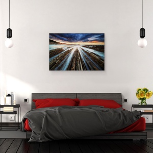Tablou canvas - Zumaia Flysch, Barrika, Pais, Vasco, 40 x 60 cm - Img 3