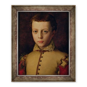 Tablou inramat - Agnolo di Cosimo Bronzino - Portretul lui Ferdinando de Medici 1549-1609 Ferdinand I, 50 x 60 cm