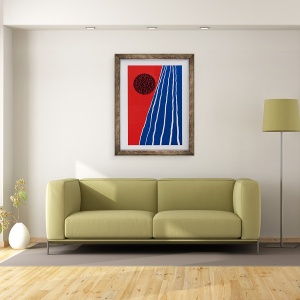 Tablou inramat - Alex Dunn - Factor Orbis, 70 x 90 cm - Img 2